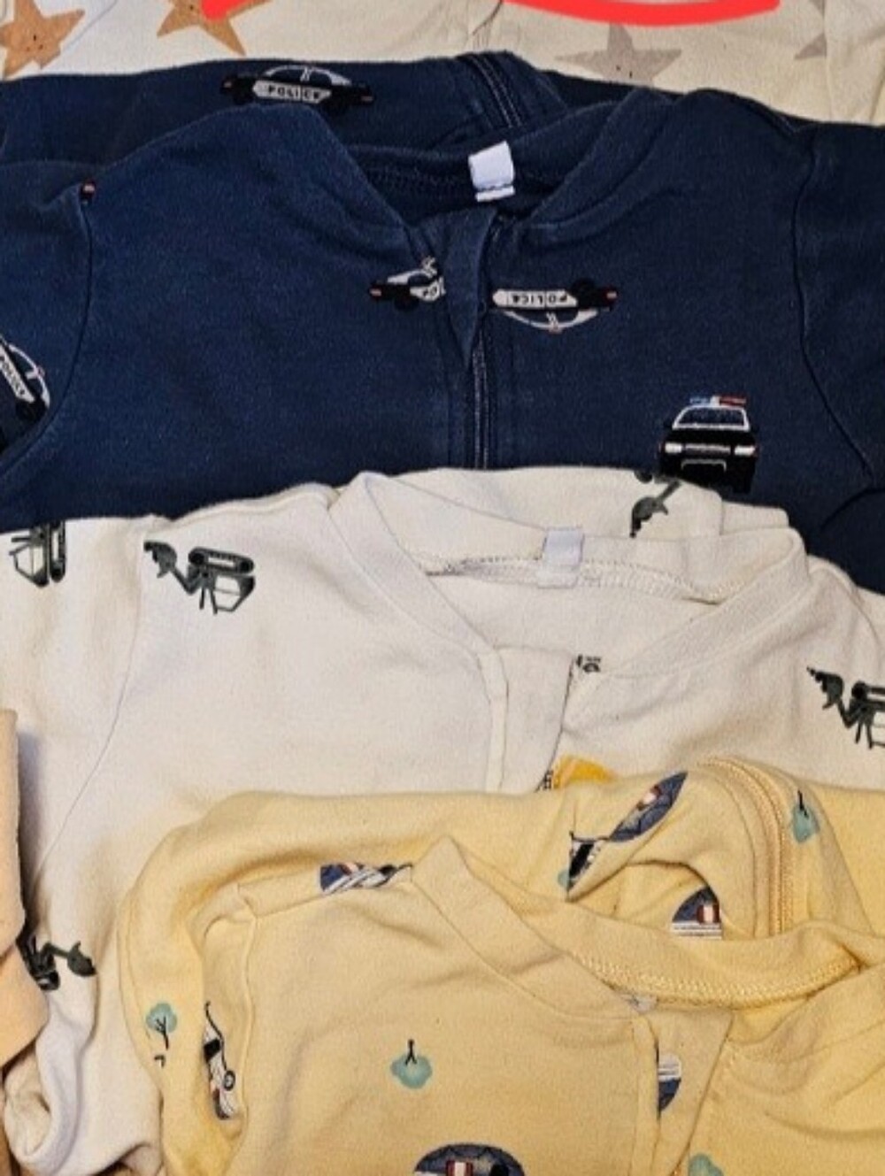 Kids Zip-Front Pajama Set in Many colors And Prints (5)